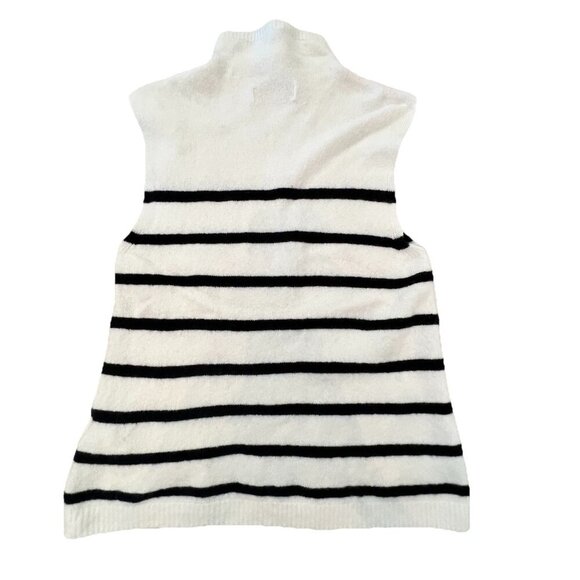 Abercrombie & Fitch Merino Wool Blend Sleeveless Sweater Size Large Stripes - Picture 2 of 7